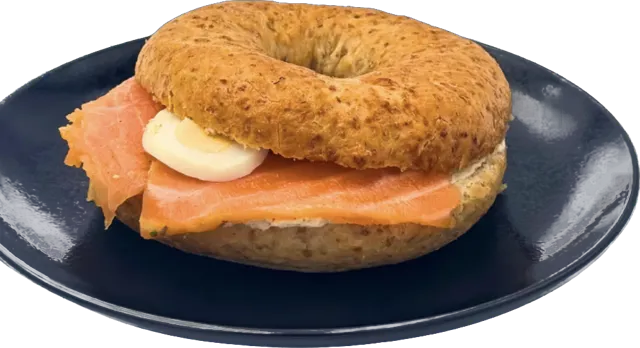Bagel Lachs Ei