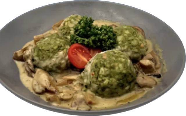 Spinat-Parmesan-Knödel